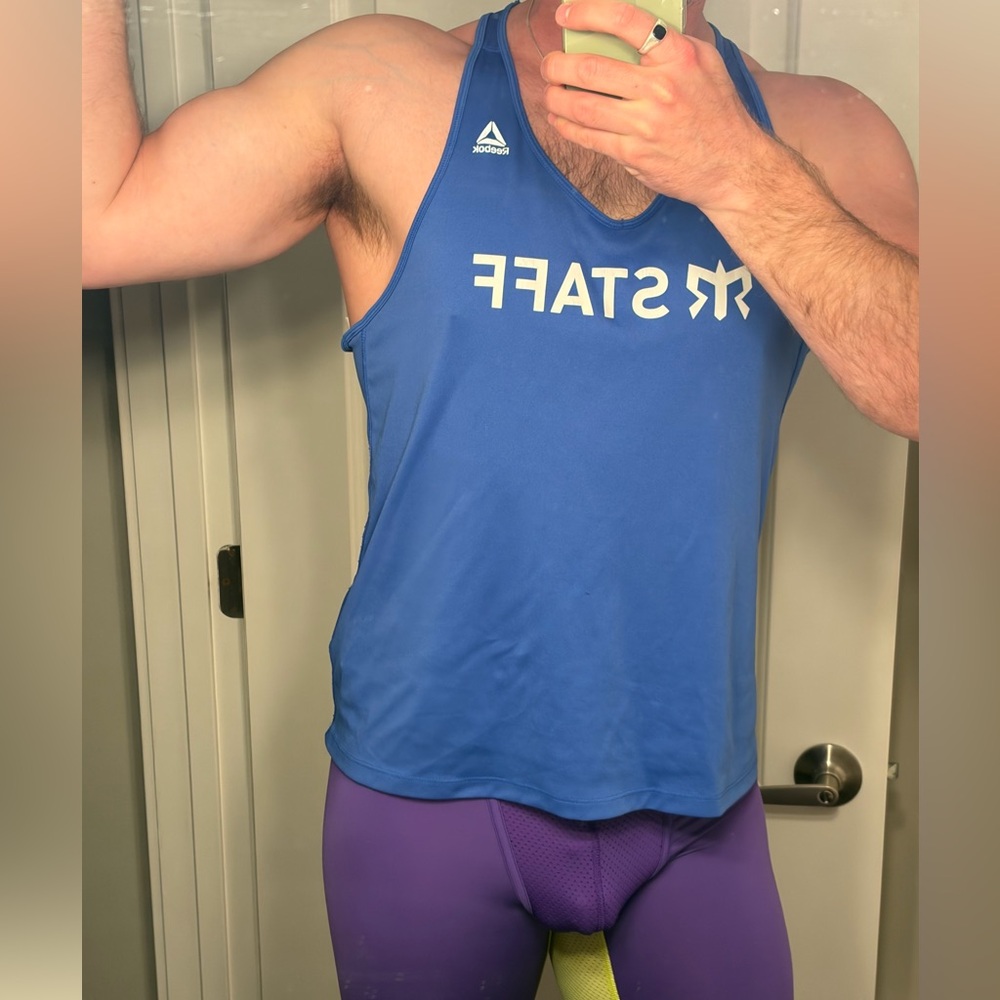 Reebok Royal Blue Muscle Tank